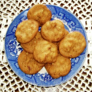 Chunky Pecan Praline Cookies