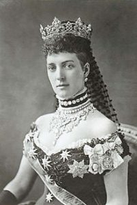 Queen Alexandra Portrait (photo by Alexander Bassano, May 5, 1881) 